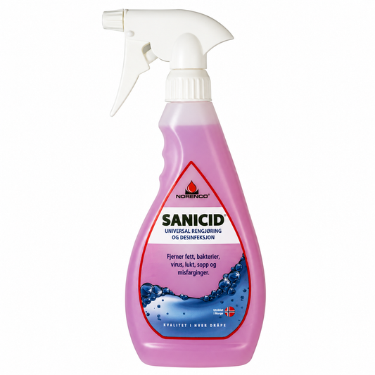 Sanicid Rengjør og Desinfiserer 500ml