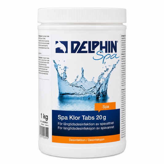 Delphin Spa Klor Tabs 20g