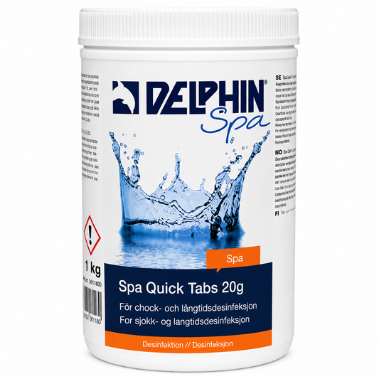 Delphin Spa Klor Quick Tabs 20g
